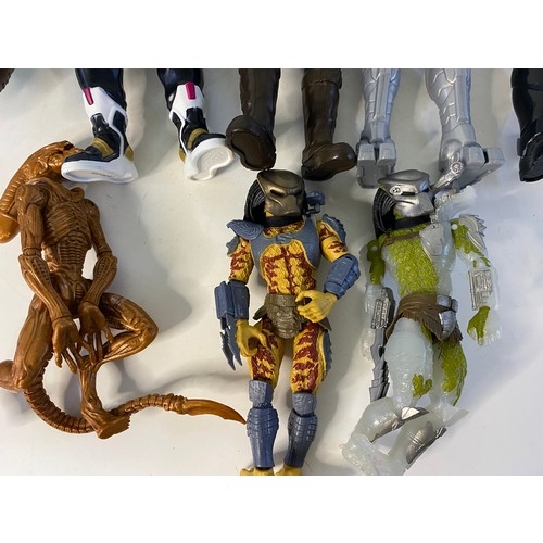 21 - Collection of action figures from Marvel, Hasbro, Epic Games and Lanard