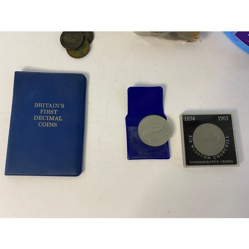 29 - Tub filled with old coins