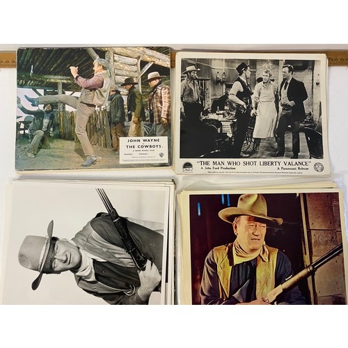 32 - Collection of John Wayne film lobby cards