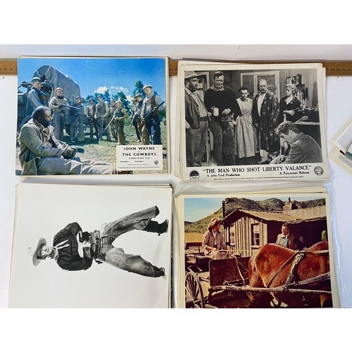 32 - Collection of John Wayne film lobby cards