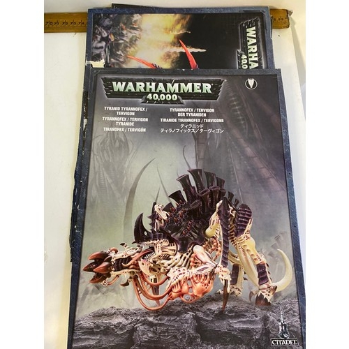 52 - Collection of Warhammer figures loose or on sheets