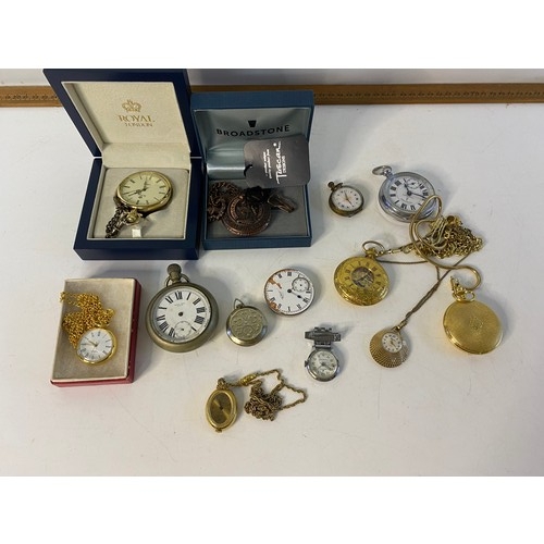 59 - Collection of pocket watches, boxed and loose