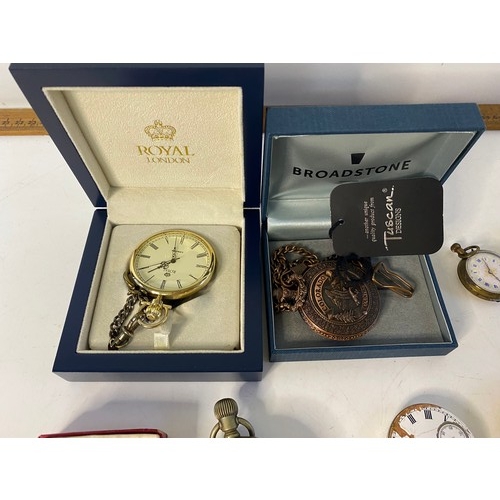 59 - Collection of pocket watches, boxed and loose