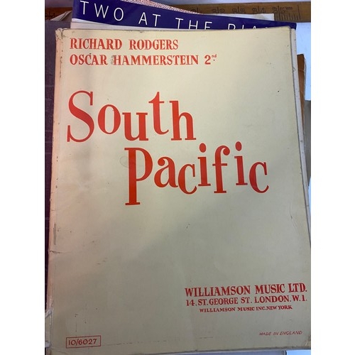 544 - Selection of sheet music