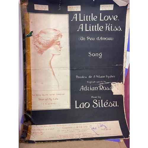 544 - Selection of sheet music