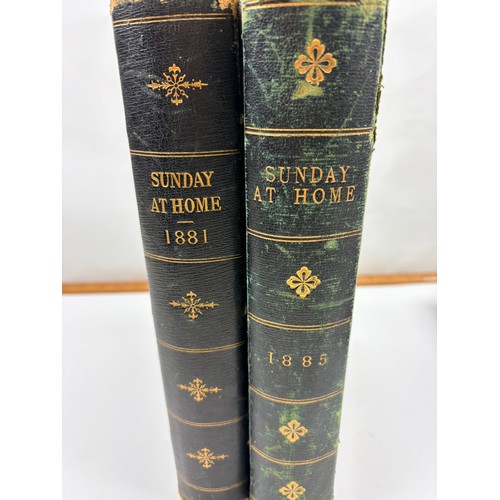 882 - 3 x antique books, a 1893 'Book of Poultry' by Lewis Wright and 2 x  'Sundry Home Family Magazines' ... 
