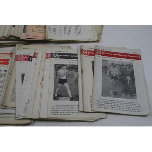 1 - Large collection of vintage 1960's Race Walking Association magazines