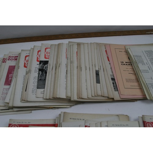 1 - Large collection of vintage 1960's Race Walking Association magazines