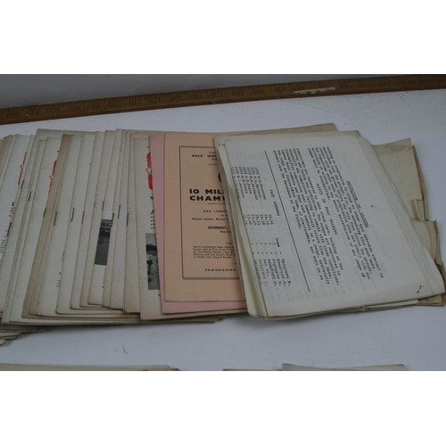 1 - Large collection of vintage 1960's Race Walking Association magazines