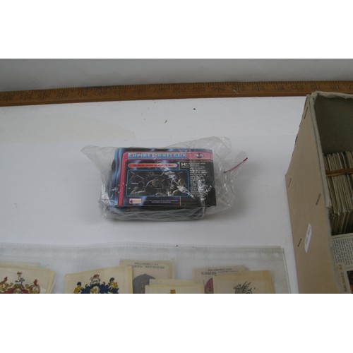3 - Box of vintage cigarette cards