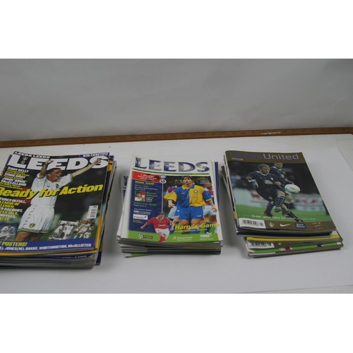 4 - Collection of Leeds Utd football programmes