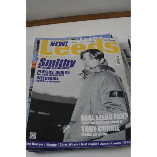 4 - Collection of Leeds Utd football programmes
