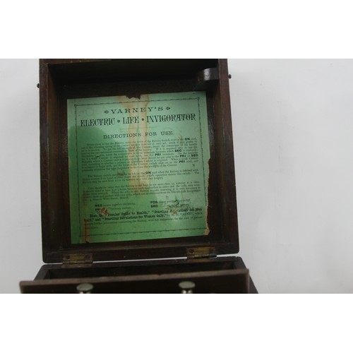 10 - Antique Varneys Electric Life Invigorator [electric shock box]