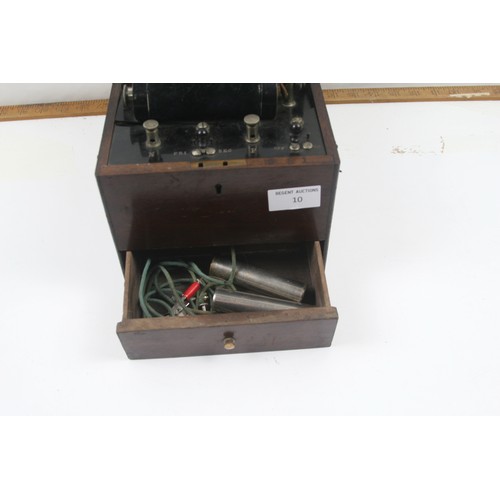 10 - Antique Varneys Electric Life Invigorator [electric shock box]