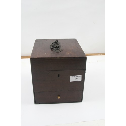 10 - Antique Varneys Electric Life Invigorator [electric shock box]