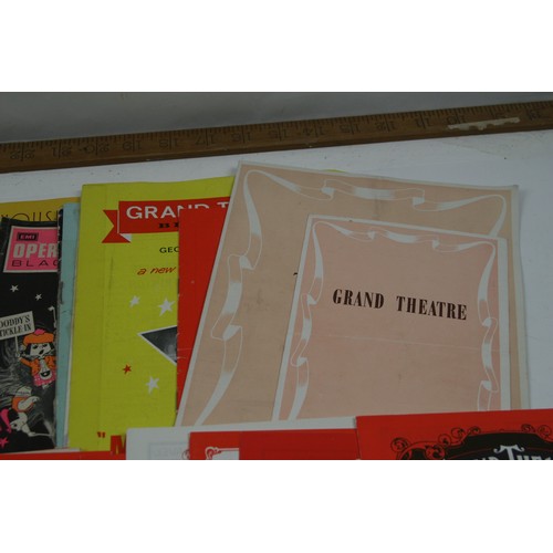 21 - Collection of Blackpool theatre programmes from Grand Theatre and Opera House