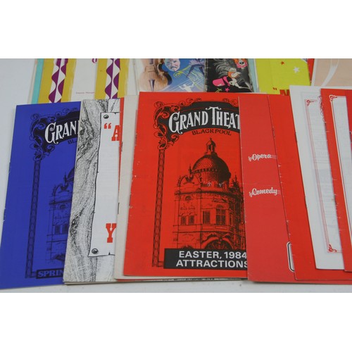 21 - Collection of Blackpool theatre programmes from Grand Theatre and Opera House