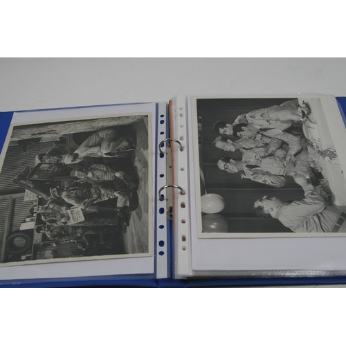 22 - Album of Sargeant Bilko lobby cards photographs and paperwork