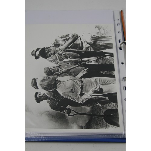 22 - Album of Sargeant Bilko lobby cards photographs and paperwork