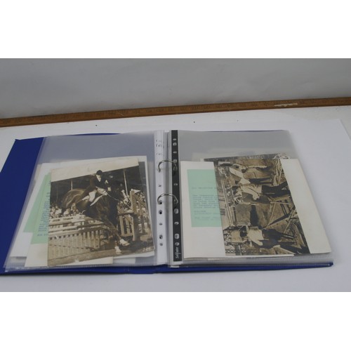 29 - Album of vintage 1960's/70's press release photographs