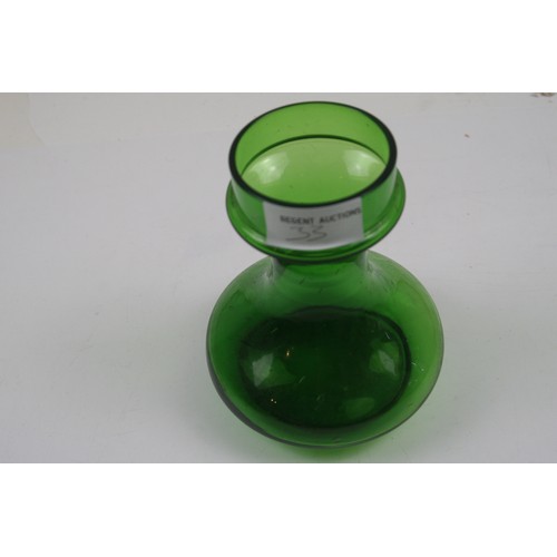 33 - Victorian Hyacinth vase 15cms