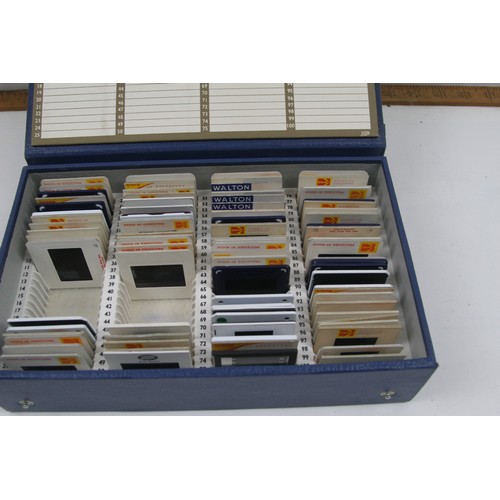 36 - Tray of Bus, Train, Car, Plane and ship 35mm slides