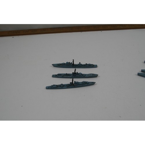 41 - Collection of Triang diecast Mink Battleships