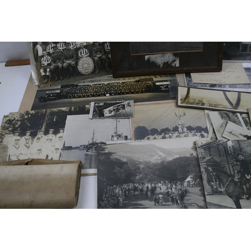 43 - Collection of mainly WW1 original photographs and some from WW2