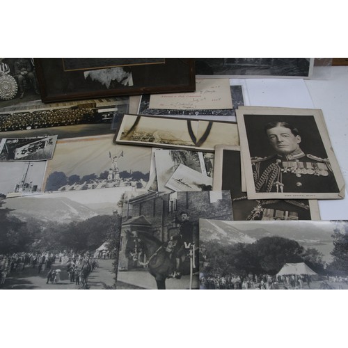 43 - Collection of mainly WW1 original photographs and some from WW2