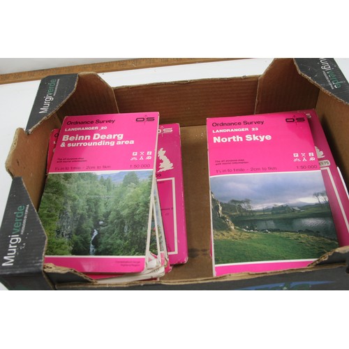 46 - Assortment of ordinance survey maps
