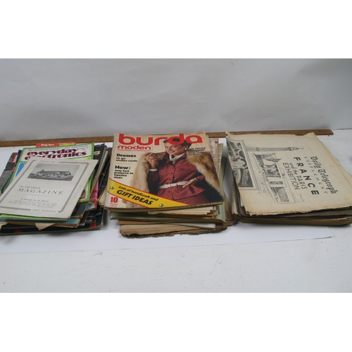 55 - Assortment of vintage magazines