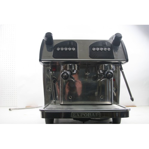 Expobar Markus commercial coffee machine with 3 x portafiltera's. Was ...