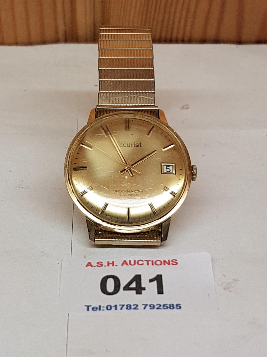 Accurist shockmaster 17 jewels value hotsell