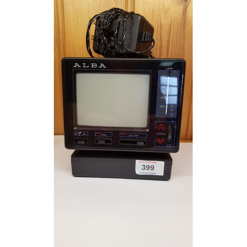 399 - PORTABLE 11.5cm T.V