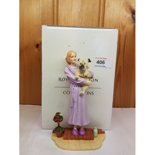 406 - ROYAL DOULTON FIGURINE 