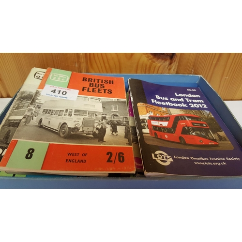 410 - IAN ALLEN ABC BUS FLEET BOOKS (11) & FLEET BOOKS (11)