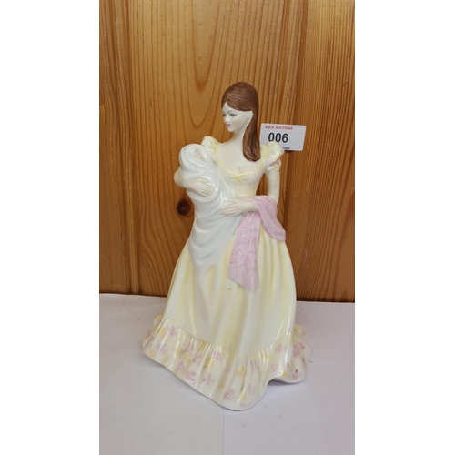 6 - COALPORT 21.6cm FIGURINE 