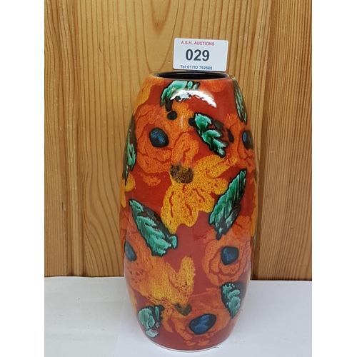 29 - ANITA HARRIS ART POTTERY FLOWER VASE