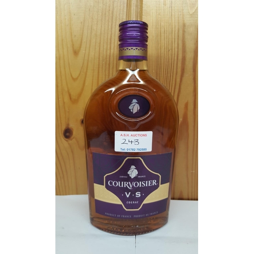 243 - BOTTLE Of COURVOISIER VS COGNAC 35cl  (Full And Sealed)