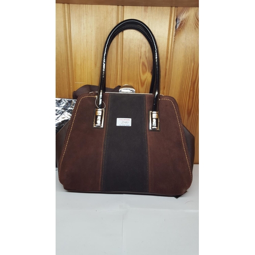 246 - SILVIA ROSA DESIGNER HANDBAG