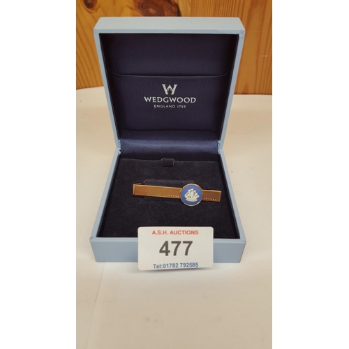 477 - WEDGWOOD TIE PIN  (Original Box)