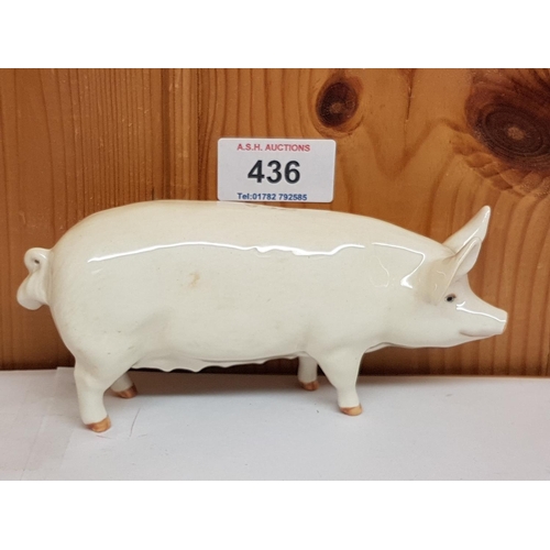 436 - BESWICK MODEL OF A SOW 