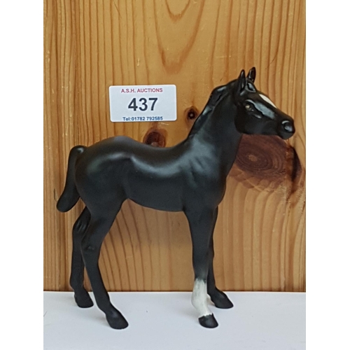 437 - BESWICK MODEL OF BLACK BEAUTY'S FOAL