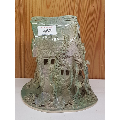 462 - STUDIO POTTERY MODEL OF A HOUSE