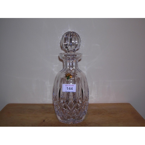 144 - WATERFORD CRYSTAL DECANTER