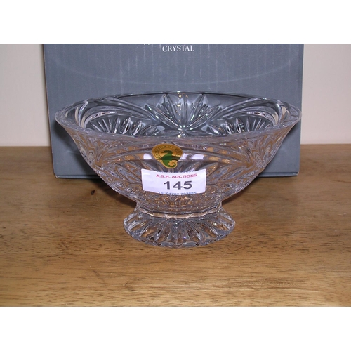 145 - WATERFORDCRYSTAL  Small BOWL IN THE TRACY DESIGN (Original Box)