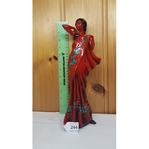 244 - ROYAL DOULTON 31.7cm FIGURINE 