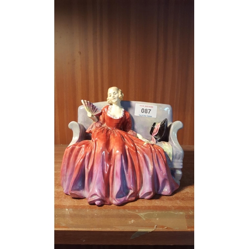 87 - ROYAL DOULTON 14.6cm FIGURINE 