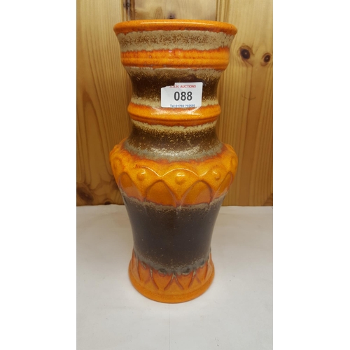 88 - WEST GERMAN FAT LAVA VASE