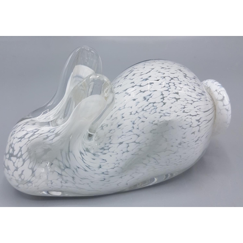 102 - WEDGWOOD CRYSTAL WHITE RABBIT